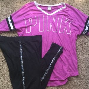 M VS PINK outfit